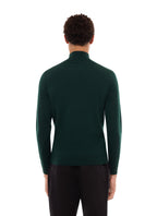 Pull Col Camionneur En Maille Fine - Forêt
