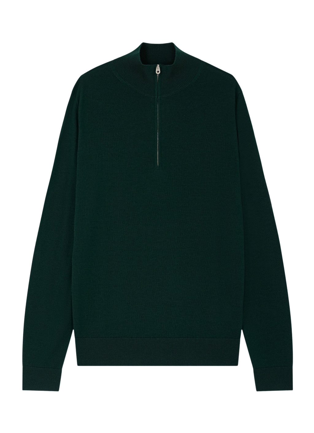 Pull Col Camionneur En Maille Fine - Forêt