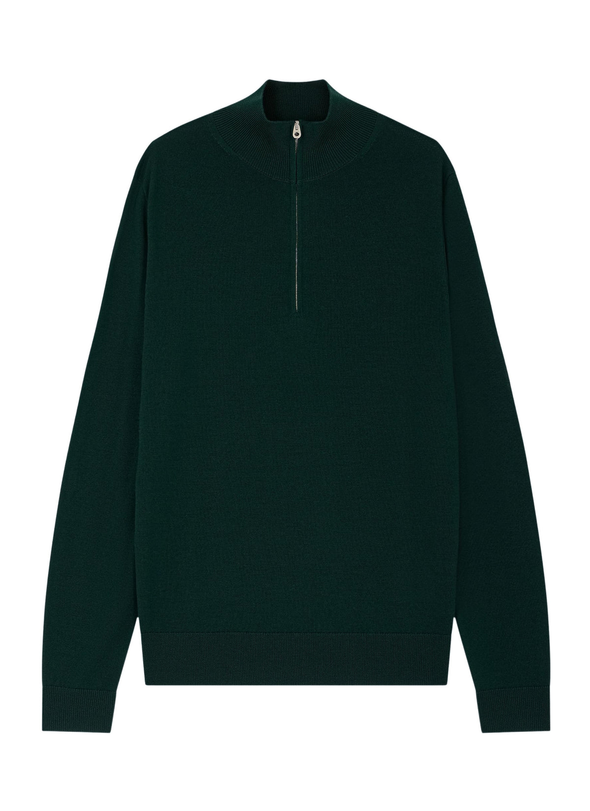 Pull Col Camionneur En Maille Fine - Forêt