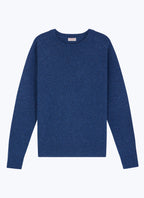 Pull En Shetland - Bleu De Nîmes