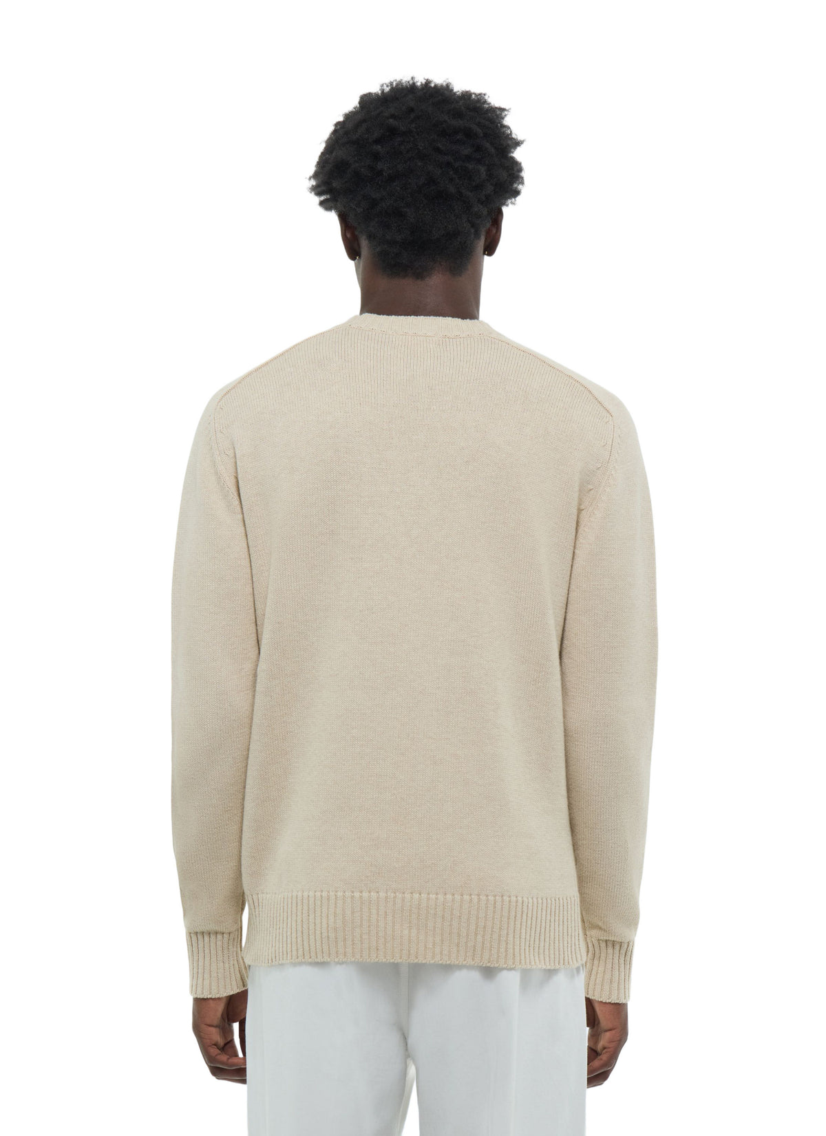 Pull En Coton Et Laine - Ficelle