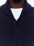 Cardigan En Maille - Marine
