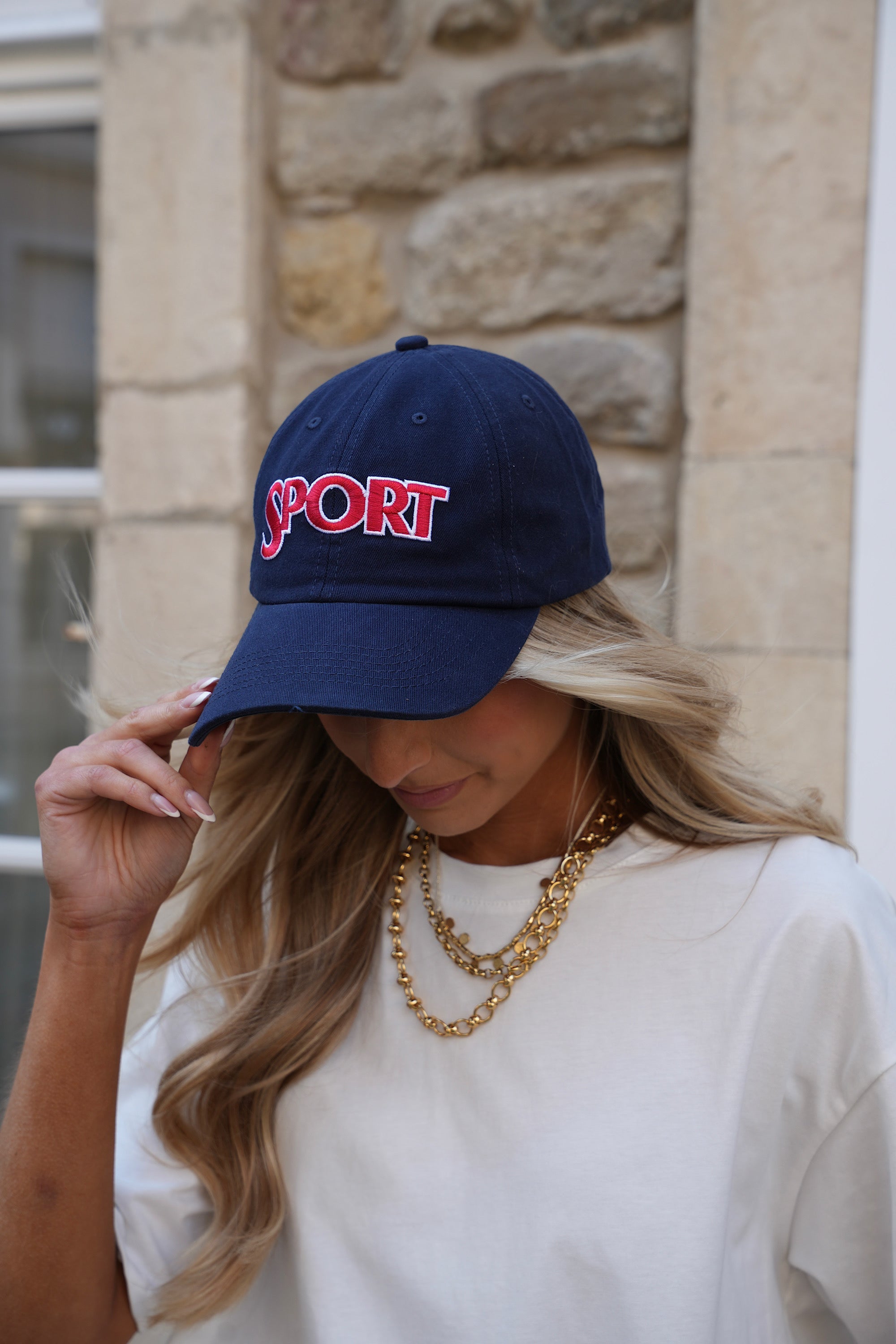 Casquette Brodée Roby - Marine