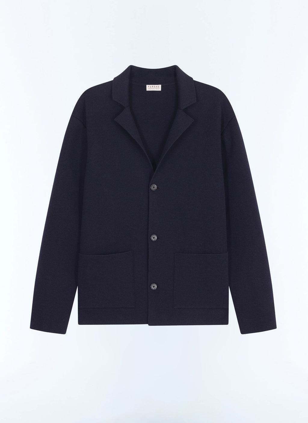 Cardigan Van Milanoliniaal Breisel - Marineblauw