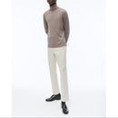 Jersey De Cuello Alto Merino Taupe 16Gg - Taupe