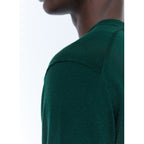 Pull En Laine Mérinos - Vert Sapin