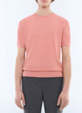 Tee-Shirt En Maille - Rose