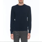 Fursac - Pull Col Rond En Cachemire - Bleu