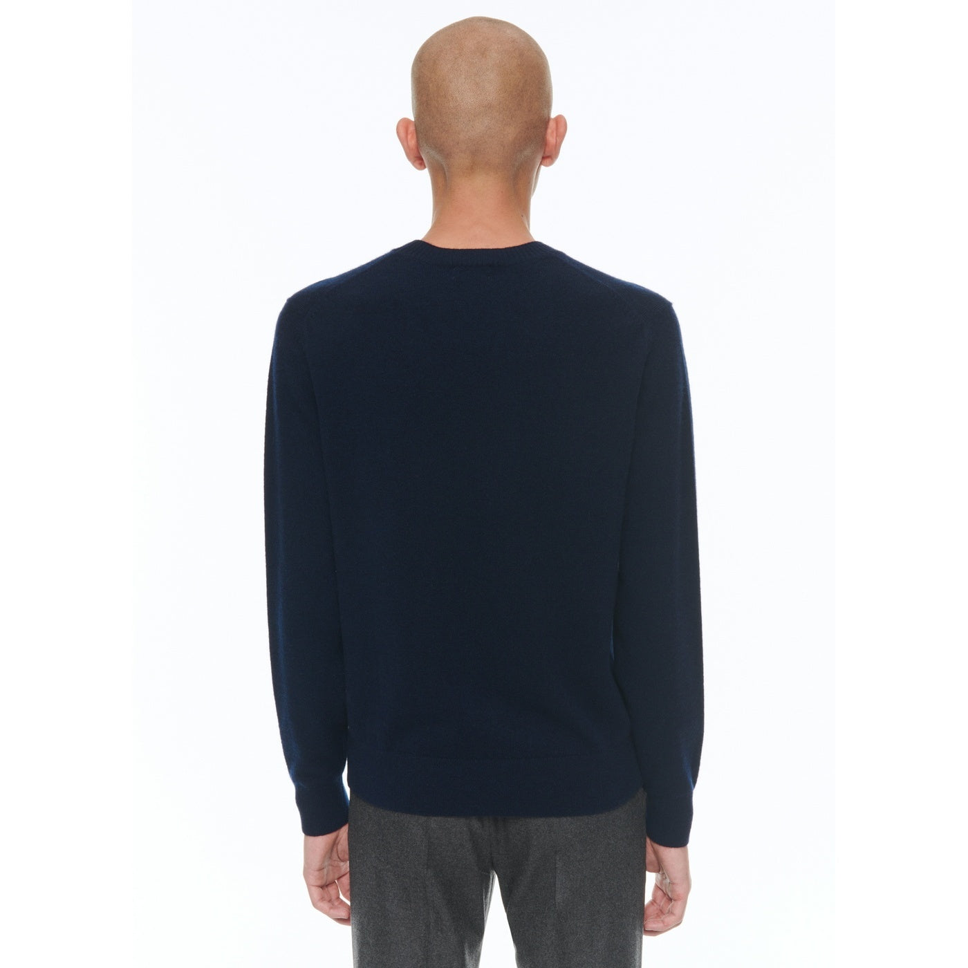 Fursac - Pull Col Rond En Cachemire - Bleu