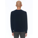 Jersey De Cashmere Con Cuello Redondo - Azul