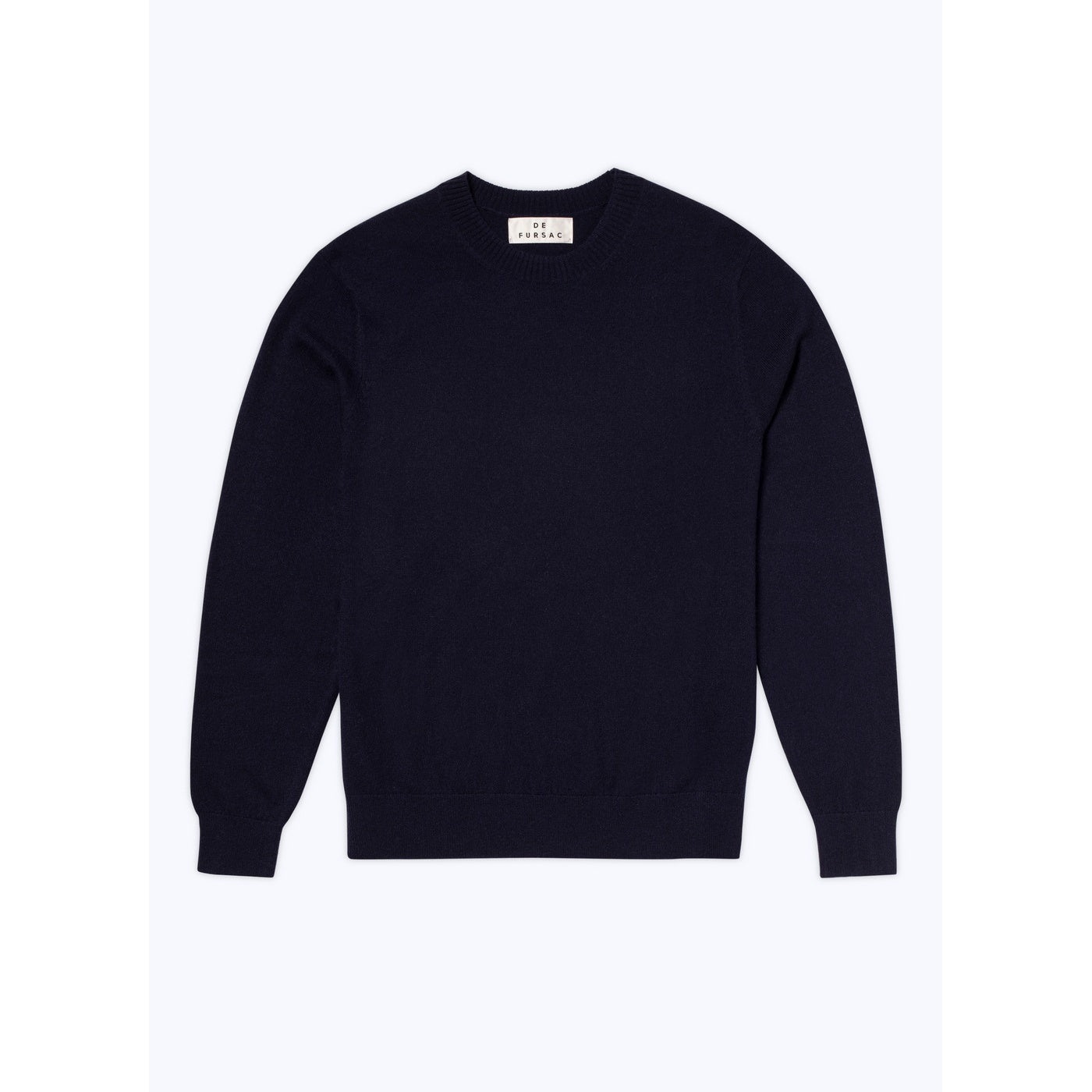 Fursac - Pull Col Rond En Cachemire - Bleu
