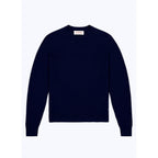 Wool And Cashmere Sweater - Navy Blue