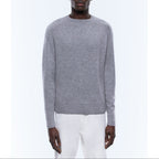 Pull Fin En Laine Et Cachemire - Gris