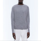 Fursac - Pull Fin En Laine Et Cachemire - Gris