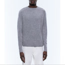 Jersey de lana fina y cachemira - Gris