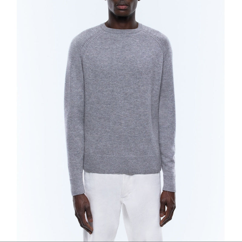 Jersey de lana fina y cachemira - Gris