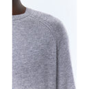 Jersey de lana fina y cachemira - Gris
