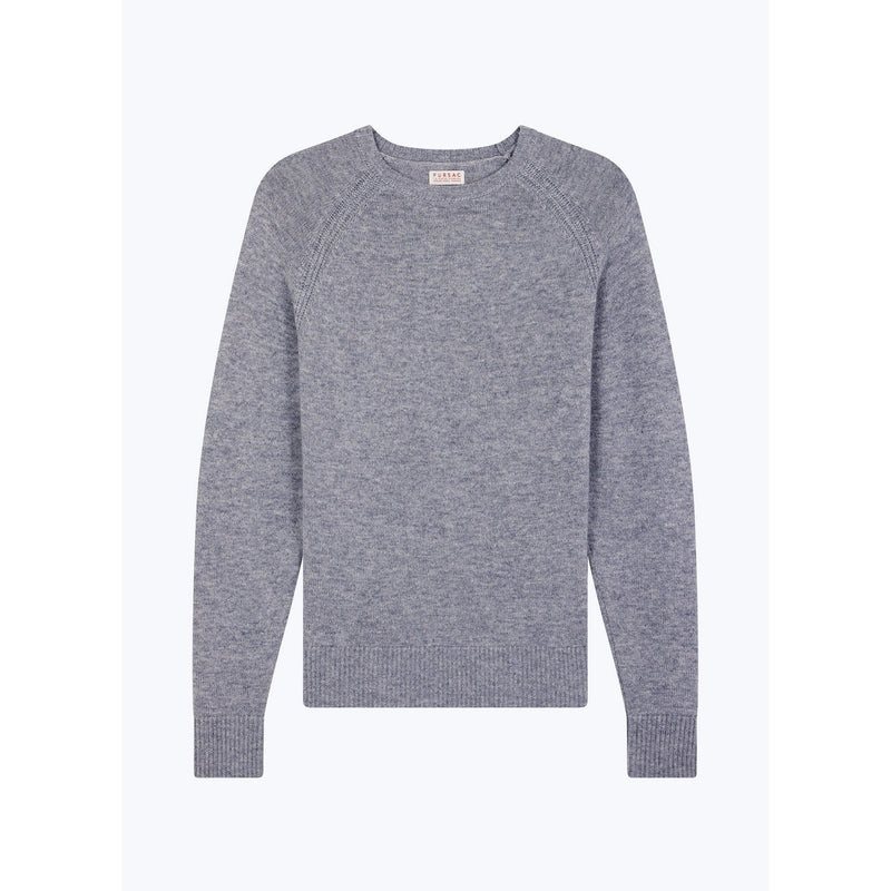 Jersey de lana fina y cachemira - Gris