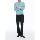 Pull En Laine Et Cachemire - Bleu