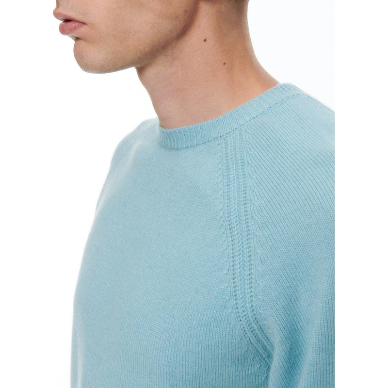 Pull En Laine Et Cachemire - Bleu