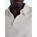 Fursac - Point De Riz Cotton Polo Shirt - France Blanc