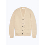 Fursac - Cardigan Beige En Coton Et Cachemire - Beige