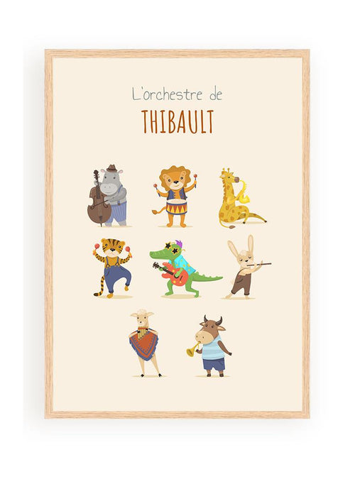 Affiches Personnalisées - L'Orchestre