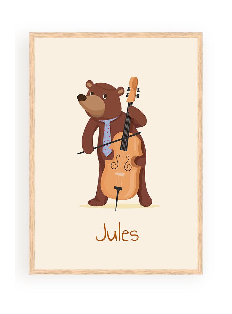 Pósters Personalizados - Músicos Animales