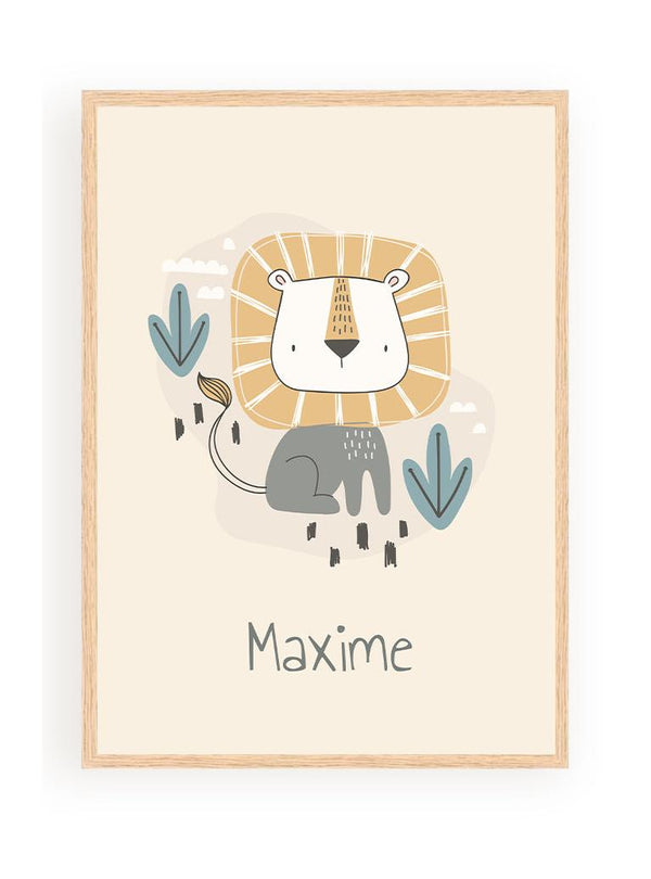 Pósters personalizados - Animales de la Sabana