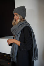 Écharpe Douce Capucine - Grise