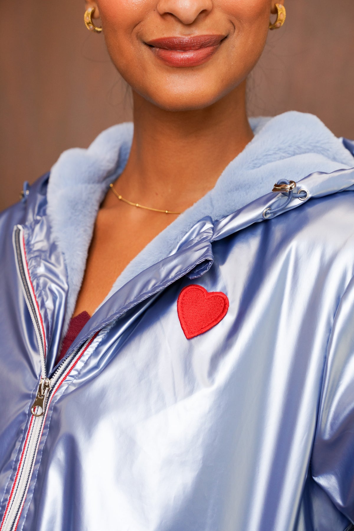 Parka Claudine - Bleu