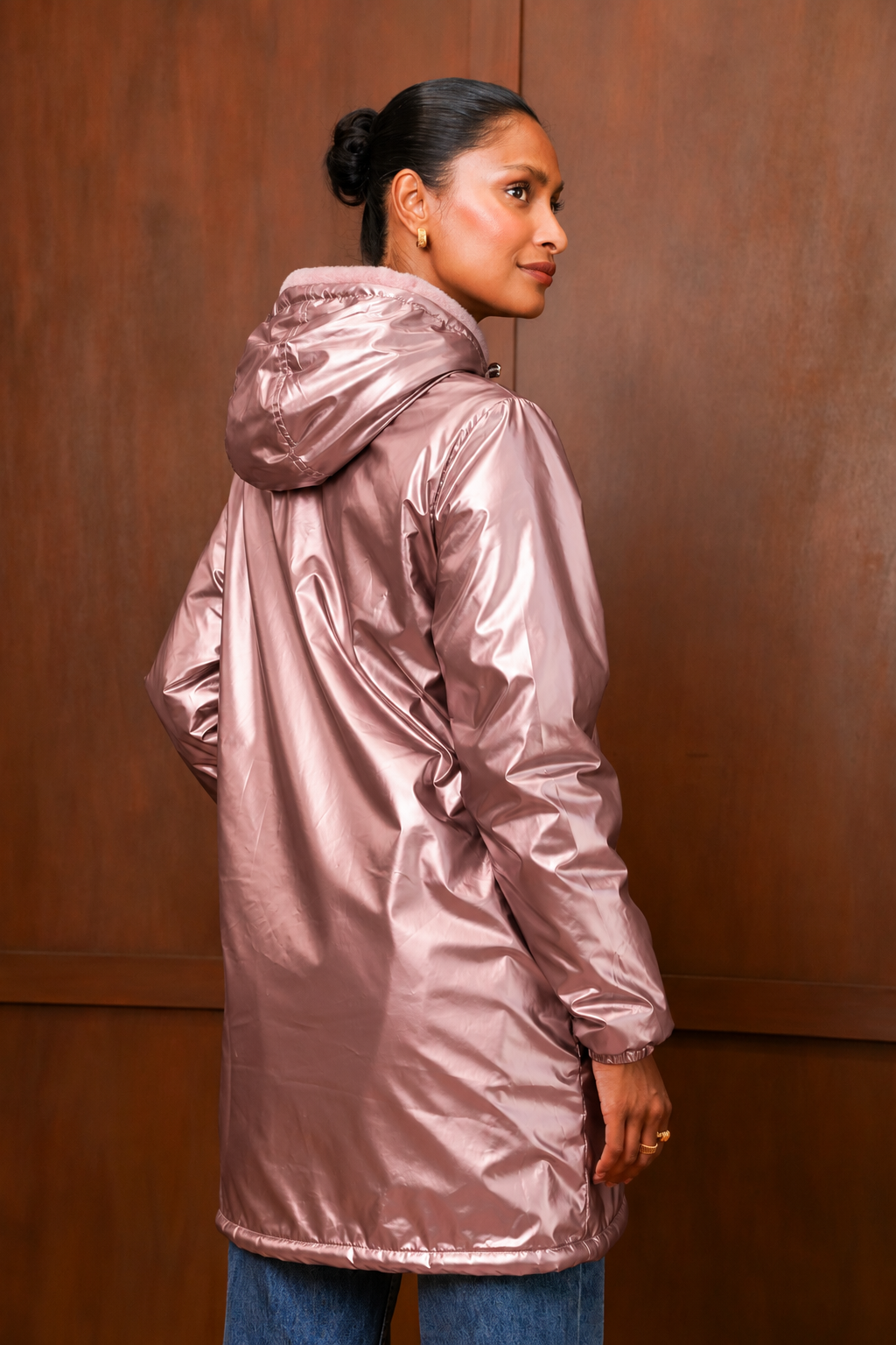 Parka Claudine - Rose
