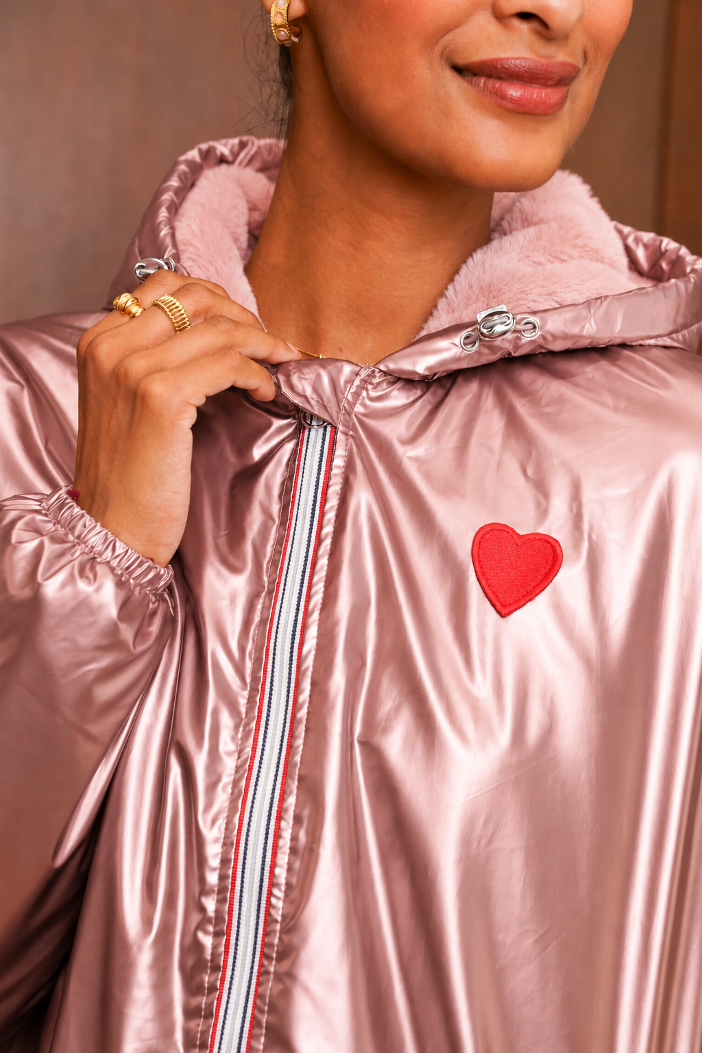 Parka Claudine - Rose
