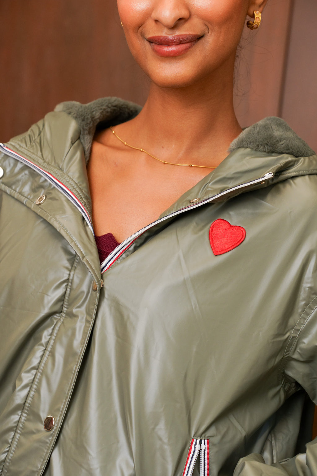 Parka Carine - Kaki