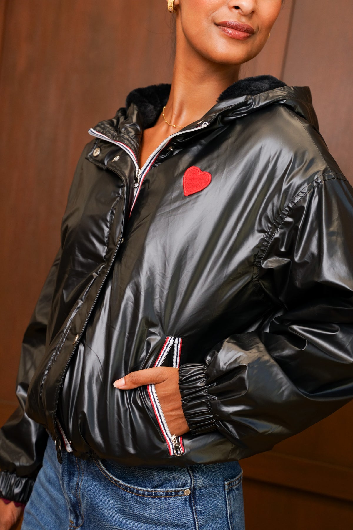Parka Carine - Noir