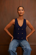 Gilet Maureen - Marine