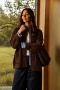 Gilet Léa - Marron