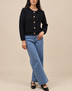 Gilet Blandine - Noir