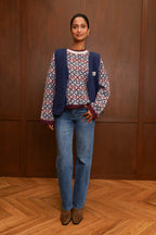 Gilet Coralie - Marine