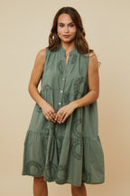 Dress - Khaki