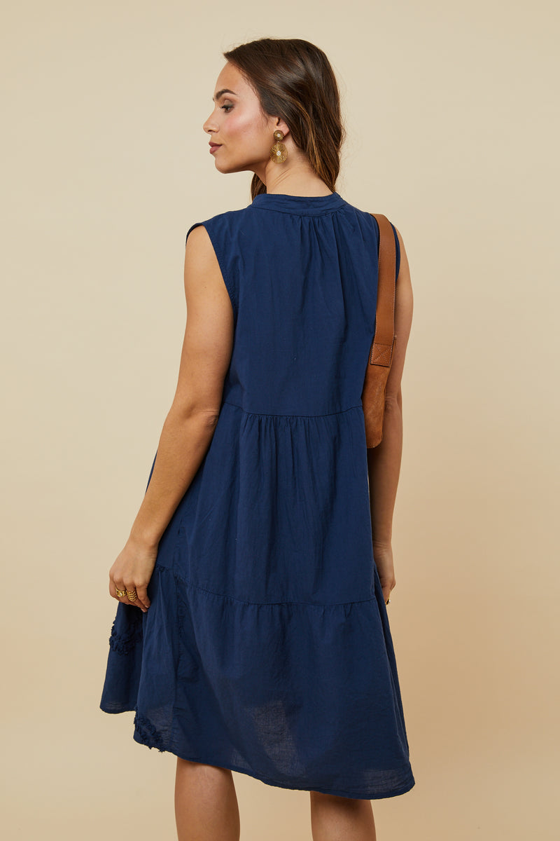 Vestido - Azul marino