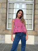 Top rayas Carmen