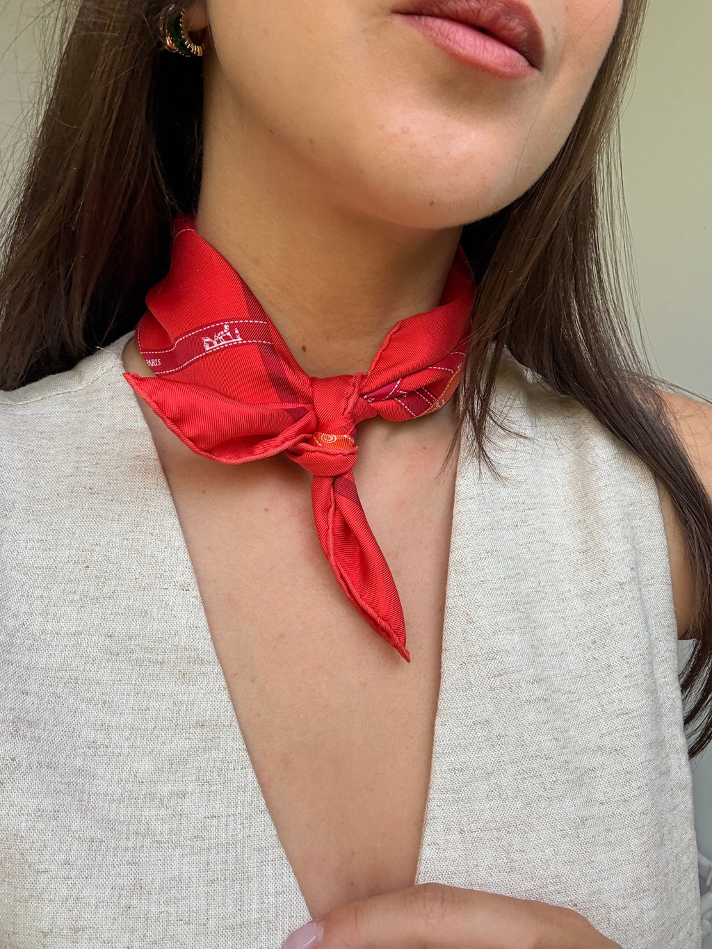 Gavroche Hermès – Modèle Bolduc