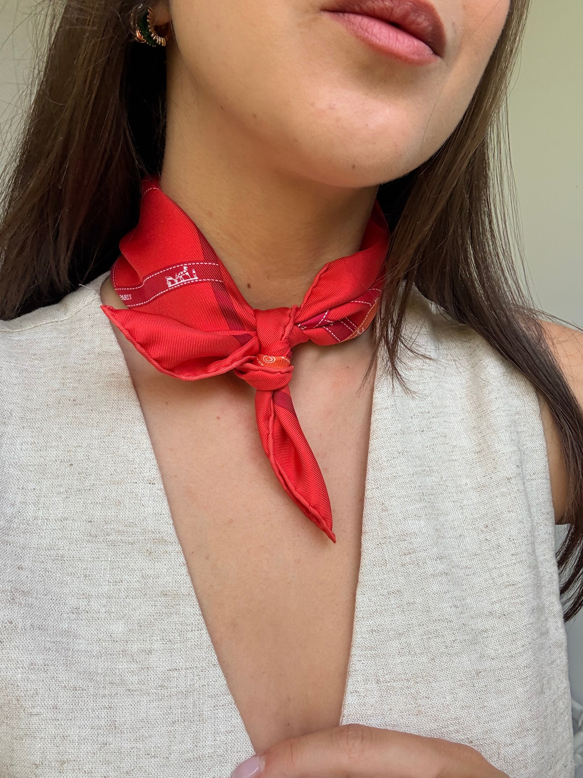 Gavroche Hermès – Modèle Bolduc