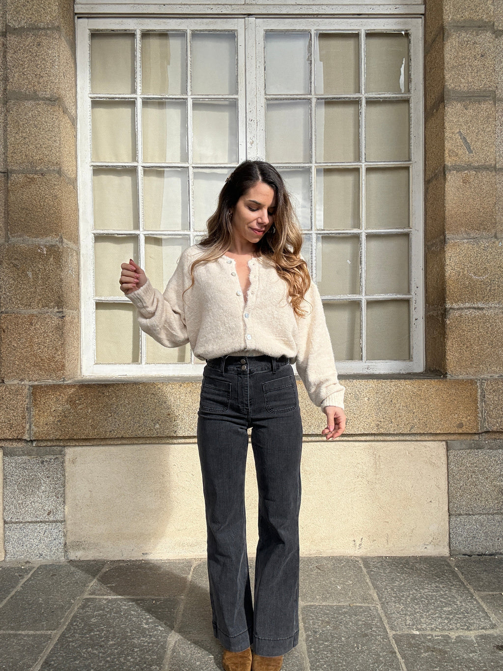 Cardigan Charlie beige