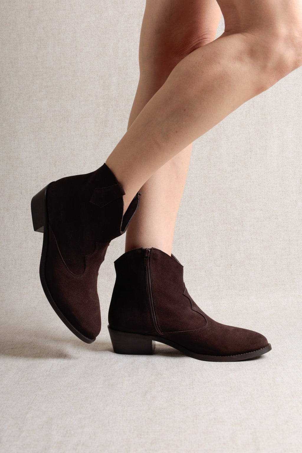 Botines Ava - Chocolate