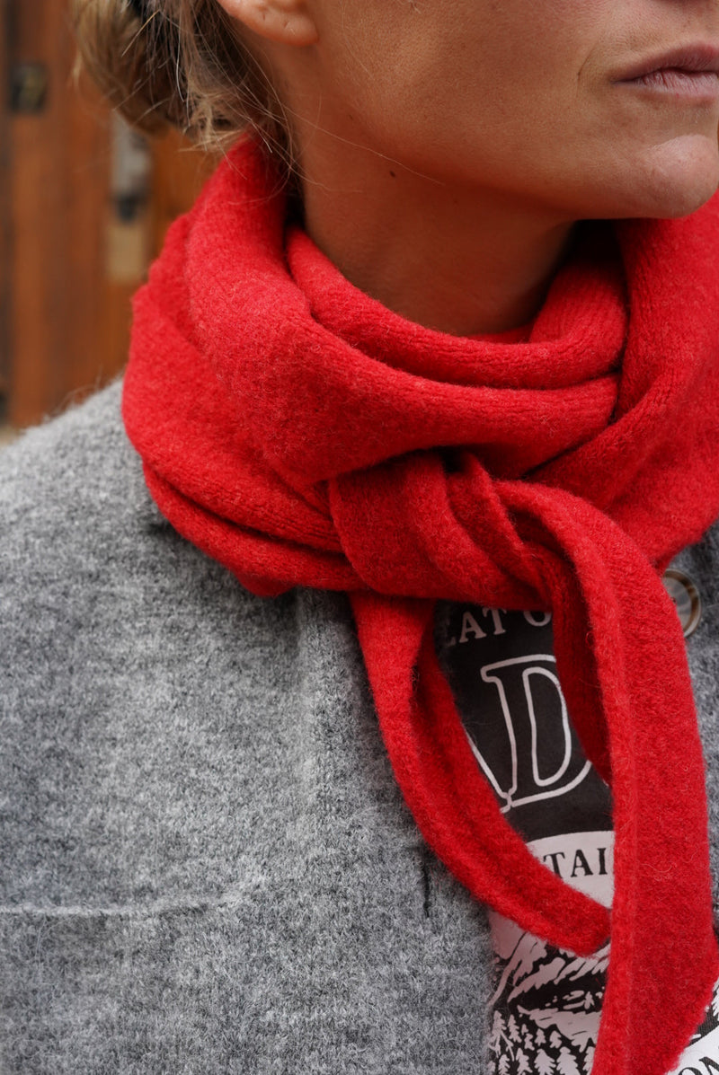 Foulard Arthus Maille Rouge