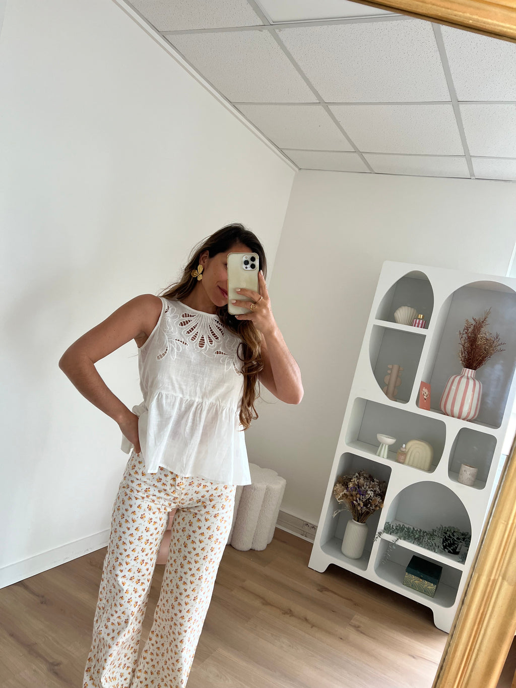 Jean Flare À Fleurs Maria