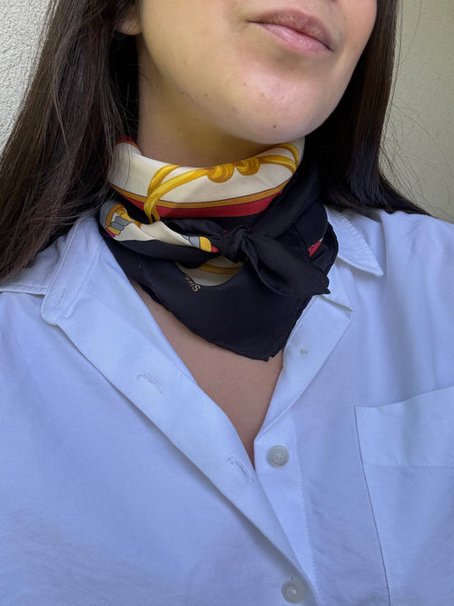 Foulard Céline – Sangles Et Anneaux