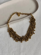 Collier Sonia Rykiel Vintage - Cascade De Chaînes Dorées